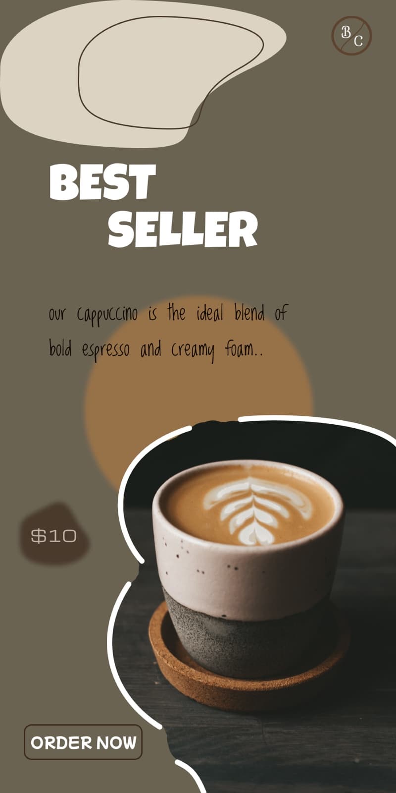 Best Seller Cappuccino · Skyscraper