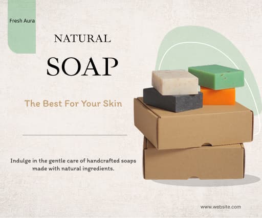 Natural Soap · Rectangle