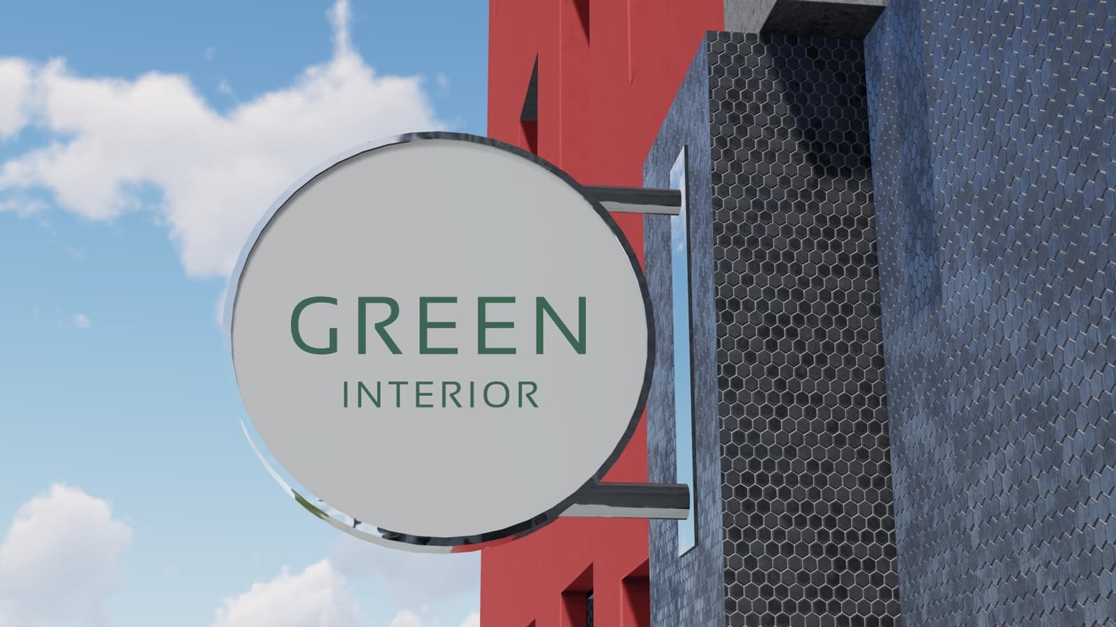 Green Interior · Signage