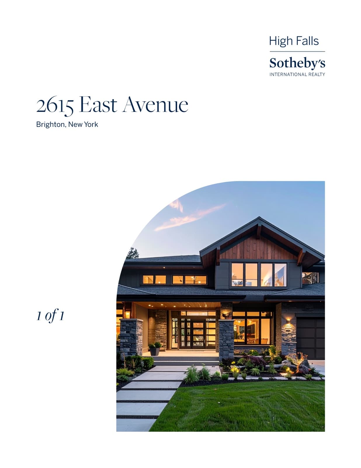 Listing Flyer · East Avenue